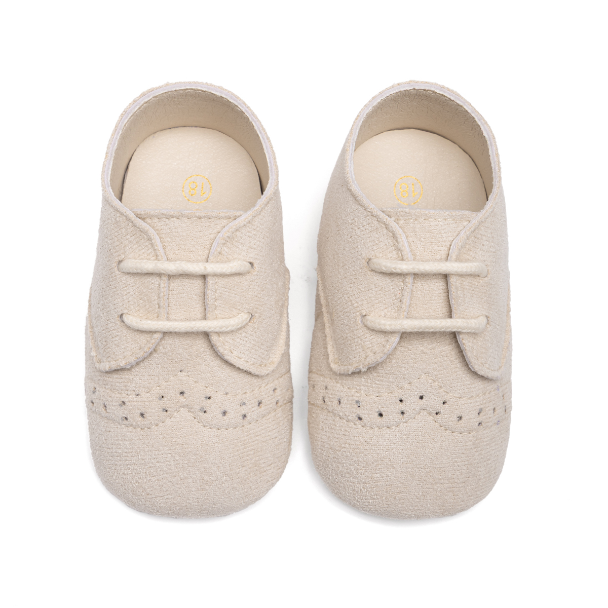 Wiązane Beżowe Viktoria (3)